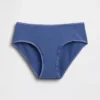 Slip taille basse en coton bio extensible