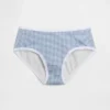 Slip taille basse en coton bio extensible (lot de 3)