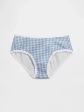 Slip taille basse en coton bio extensible (lot de 3)