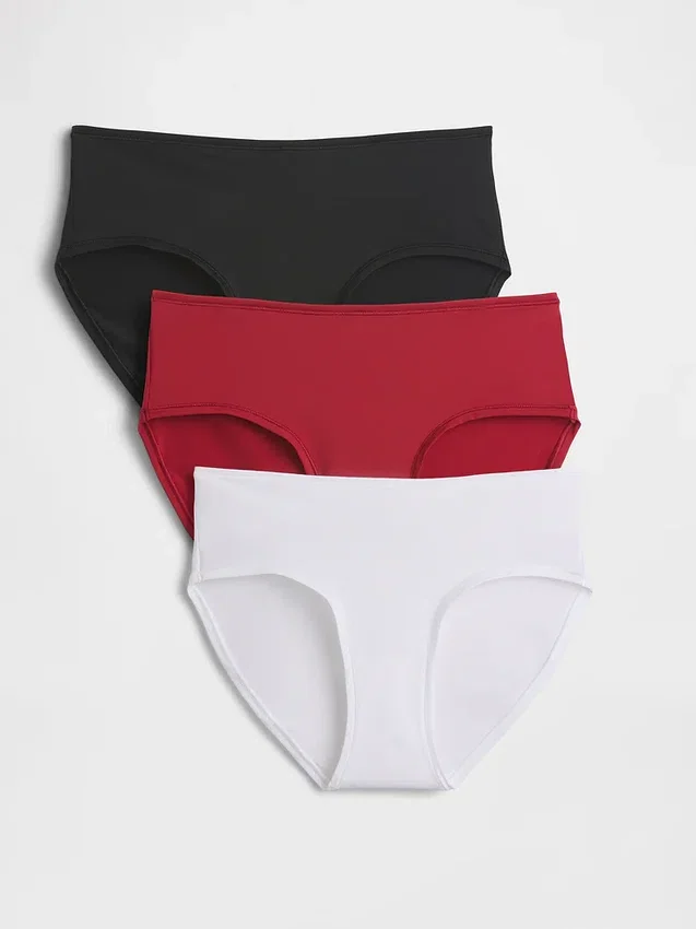 Slip taille basse Secondskin (lot de 3)