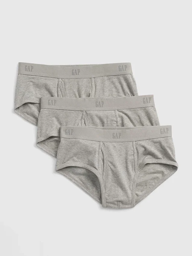 Slips basiques (lot de 3)