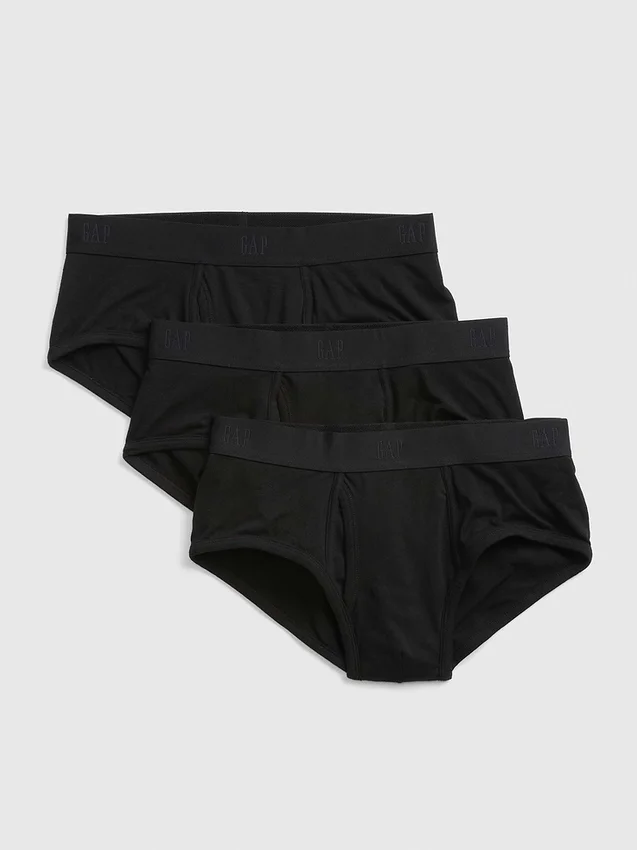 Slips basiques (lot de 3)