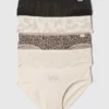 Slips bikini en coton stretch bio pour enfants (lot de 5)