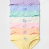 Slips bikini pour enfants « Jours de la semaine » (lot de 7)