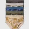 Slips camouflage en coton bio pour enfants (lot de 5)