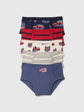 Slips en coton bio pour tout-petits (lot de 5)