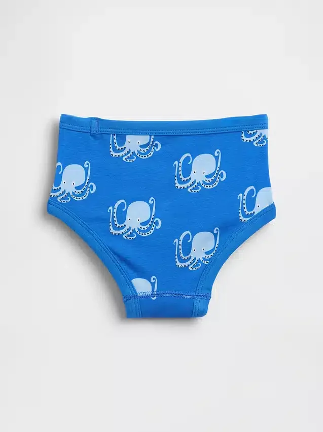Slips en coton bio pour tout-petits (lot de 5)