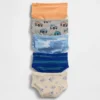 Slips en coton stretch bio pour tout-petits (lot de 5)