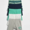 Slips pour enfants en coton stretch bio (lot de 5)