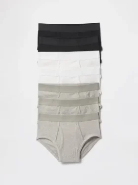 Slips pour enfants en coton stretch bio (lot de 7)