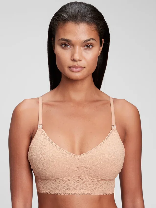 Soutien-gorge d'allaitement de maternité en dentelle