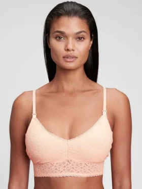 Soutien-gorge d'allaitement de maternité en dentelle