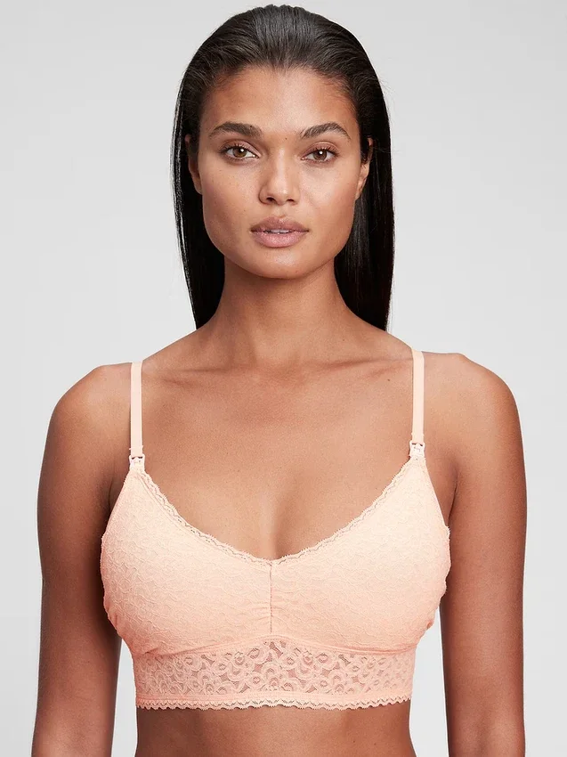 Soutien-gorge d'allaitement de maternité en dentelle