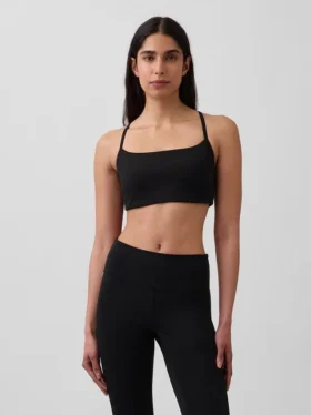 Soutien-gorge de sport à dos nageur GapFit Smooth