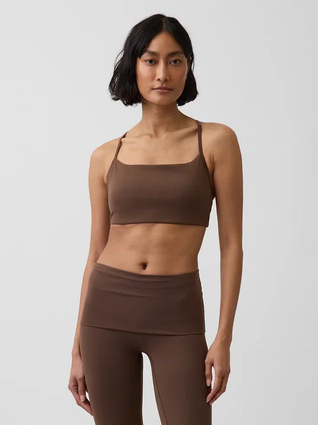 Soutien-gorge de sport à dos nageur GapFit Smooth