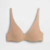 Soutien-gorge non doublé en coton bio extensible