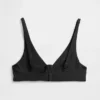 Soutien-gorge non doublé en coton bio extensible