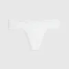 String en coton bio extensible avec bordure en dentelle