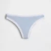 String en coton bio extensible avec bordure en dentelle