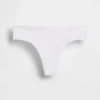 String en coton bio extensible avec bordure en dentelle