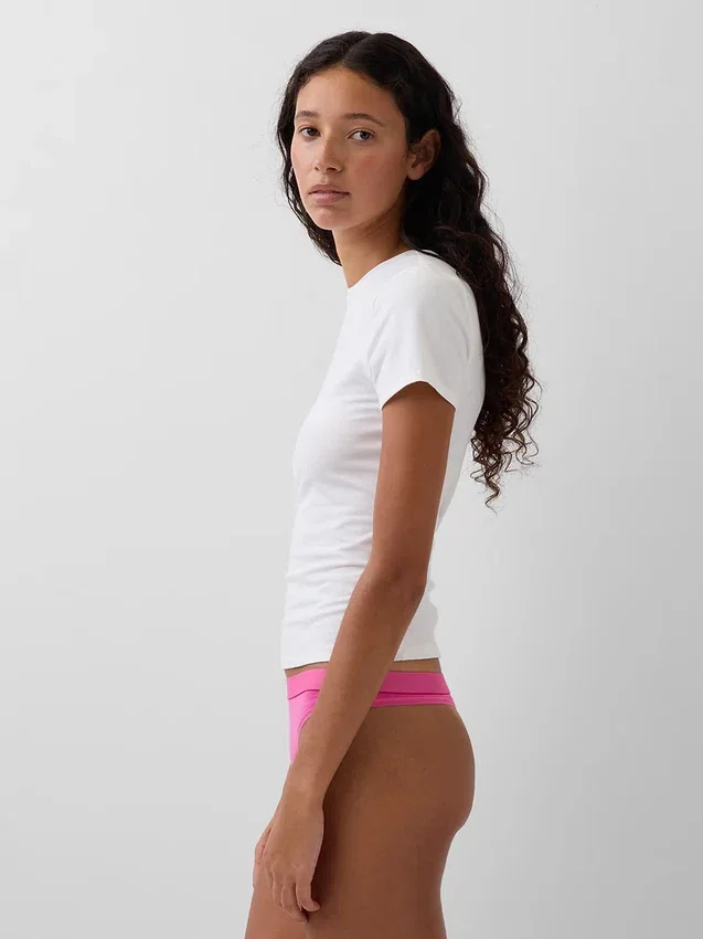 String en coton stretch bio avec logo