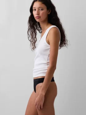 String en coton stretch bio avec logo