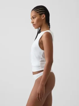 String en coton stretch bio ultra-doux (lot de 3)