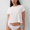 String invisible en coton stretch biologique