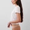String invisible en coton stretch biologique