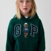 Sweat à capuche ample pour enfant Vintagesoft avec logo Brannan Bear