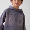 Sweat à capuche ample pour enfants Vintagesoft avec logo