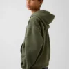 Sweat à capuche ample pour enfants Vintagesoft avec logo