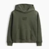 Sweat à capuche ample pour enfants Vintagesoft avec logo