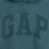 Sweat à capuche ample pour enfants Vintagesoft avec logo