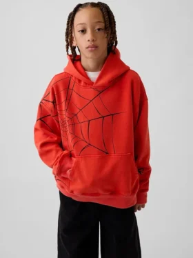 Sweat à capuche ample Spider-Man Vintagesoft pour enfants