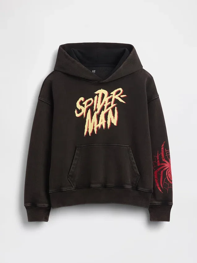 Sweat à capuche ample Spider-Man Vintagesoft pour enfants