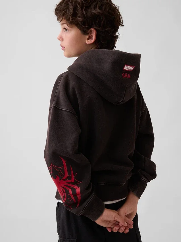 Sweat à capuche ample Spider-Man Vintagesoft pour enfants