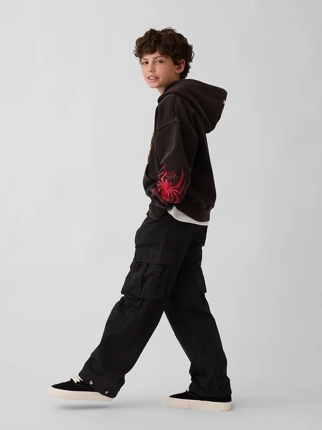 Sweat à capuche ample Spider-Man Vintagesoft pour enfants