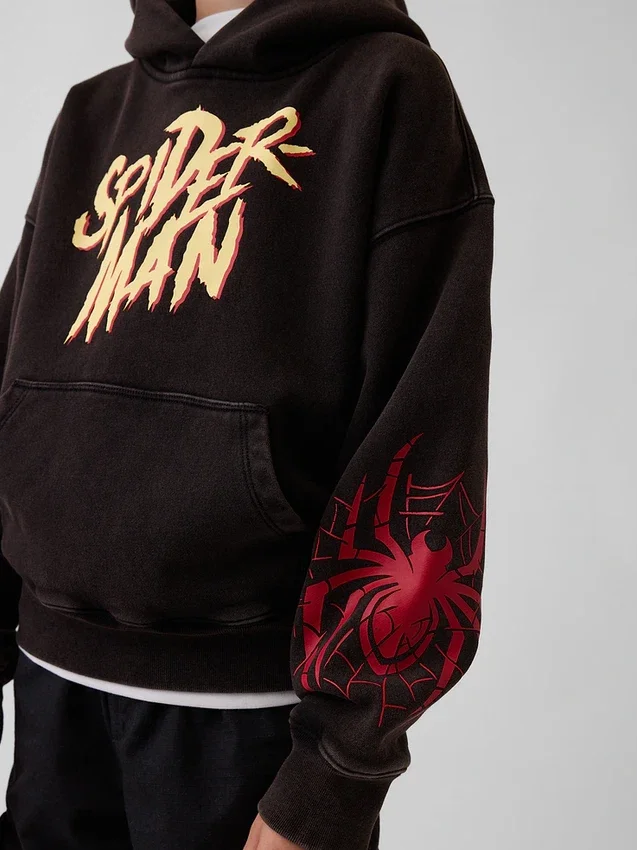 Sweat à capuche ample Spider-Man Vintagesoft pour enfants