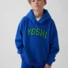 Sweat à capuche ample Super Mario Vintagesoft pour enfants