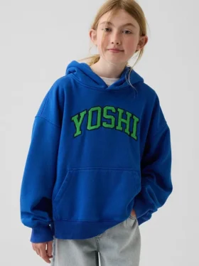 Sweat à capuche ample Super Mario Vintagesoft pour enfants