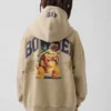 Sweat à capuche ample Super Mario Vintagesoft pour enfants