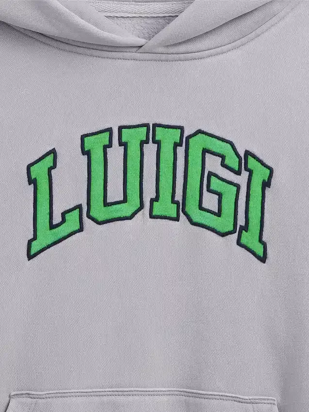 Sweat à capuche ample Super Mario Vintagesoft pour enfants
