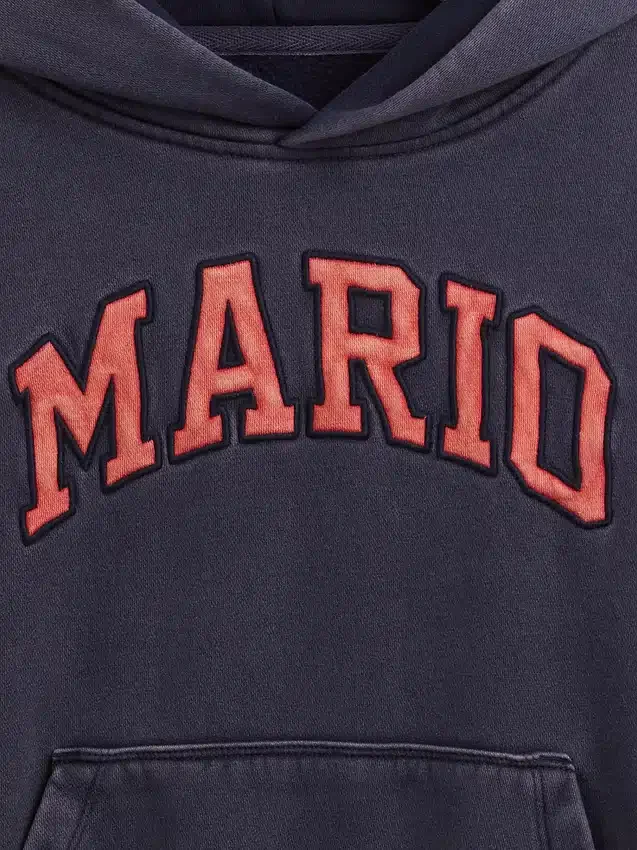Sweat à capuche ample Super Mario Vintagesoft pour enfants