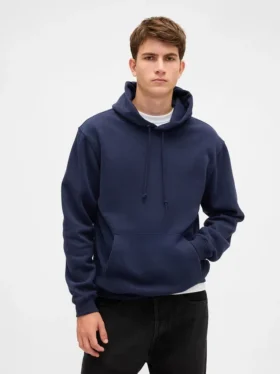 Sweat à capuche ample Vintagesoft pour adulte