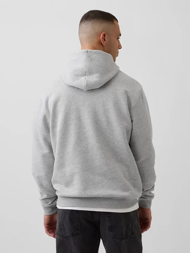 Sweat à capuche ample Vintagesoft pour adulte