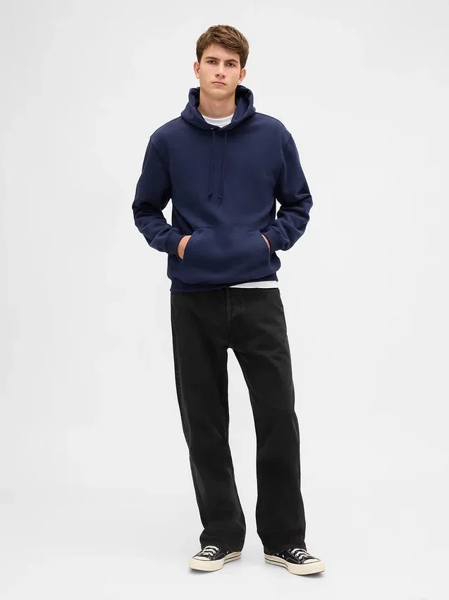 Sweat à capuche ample Vintagesoft pour adulte