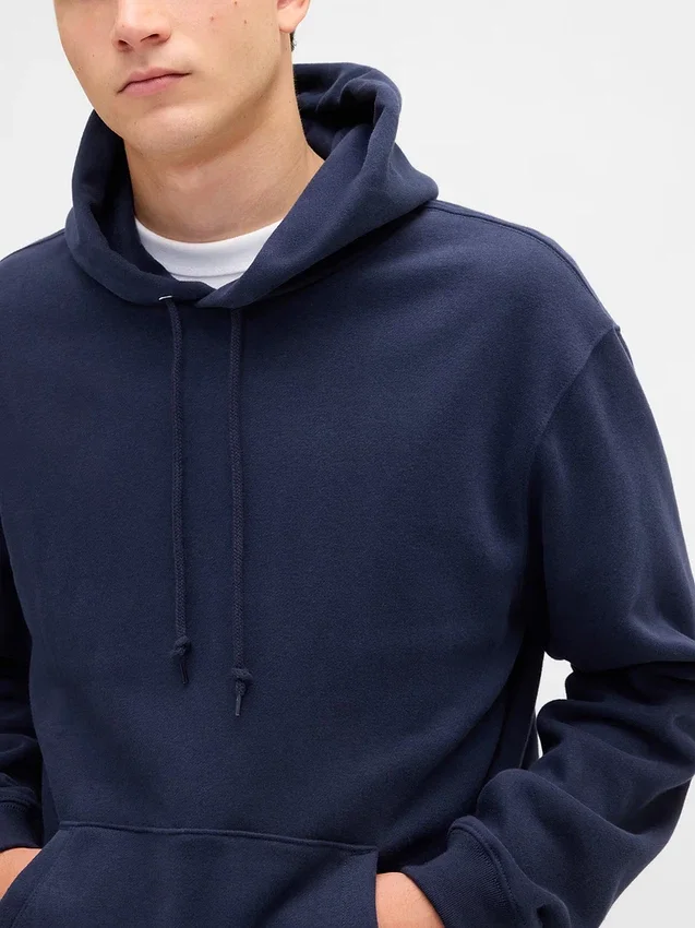 Sweat à capuche ample Vintagesoft pour adulte