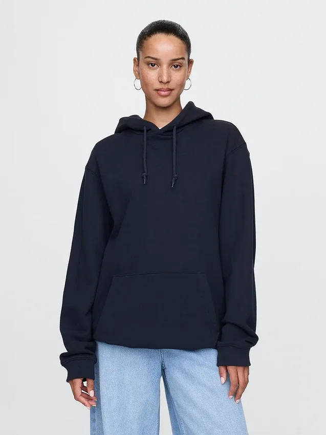 Sweat à capuche ample Vintagesoft pour adulte