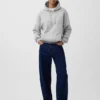 Sweat à capuche ample Vintagesoft pour adulte